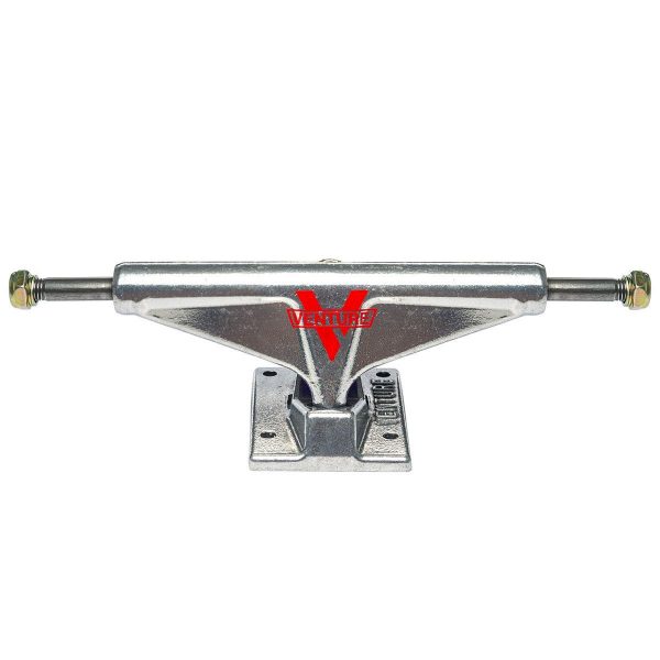 venture-trucks-polished-raw-logo-low-52-139mm-mid-56-144mm-high-58-149mm photo du venture 5.2 polished
