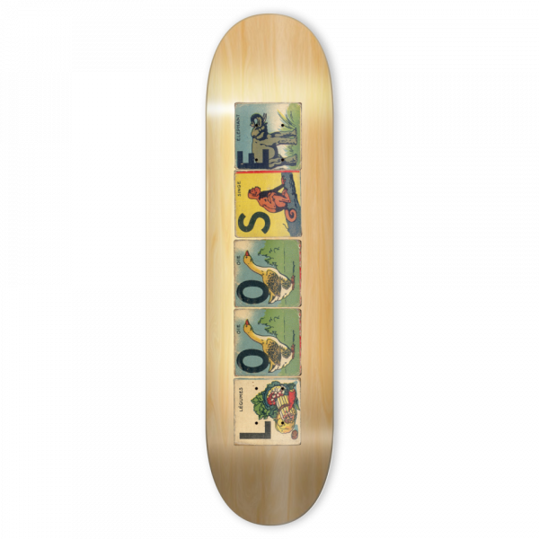 The-Loose-Company-Alphabet-deck Photo de la planche the loose co alphabet