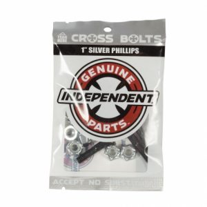 Photo des visseries independent Phillips silver
