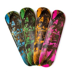 Photo des planches wknd camo logo