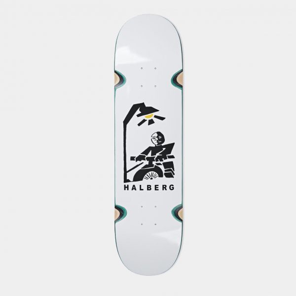 photo de la planche polar insomnia white wheel well