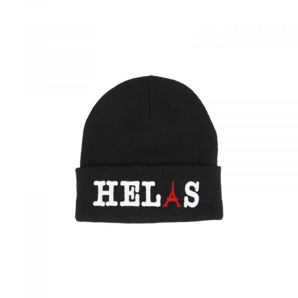 TOURIST-BEANIE-BLACK-1 Image du bonnet Tourist Beanie de Helas