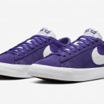 Image de la Nike SB Blazer low GT Varsity purple white