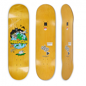 Photo de la planche de skateboard polar planet herrington