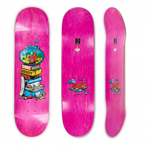 photo de la planche de skateboard polar dane brady fish bowl