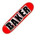 photo de la planche baker brand logo red black