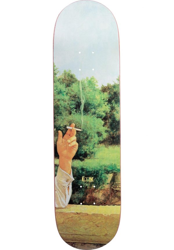 the-loose-company-skateboard-decks-smoke-multicolored-vorderansicht-0269216 photo de la planche the loose co smoke