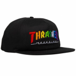 Image de la casquette thrasher rainbow mag black