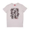 Image du t-shirt pour enfant santa cruz crowd hand white