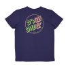 Image du t-shirt pour enfant santa cruz divide dot navy blue