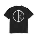 Image du t-shirt stroke logo noir de polar skate co