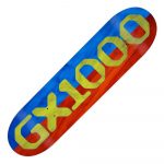 photo de la planche GX1000 split veener red blue