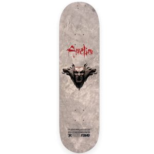 Image de la planche rave skateboard horror series d'amélien fourès en 8.0
