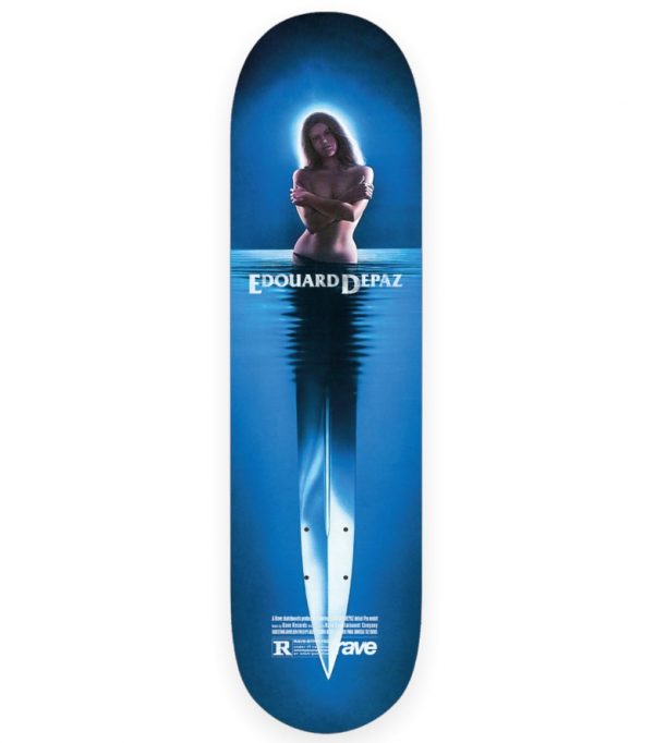 Image de la planche rave skateboard horror series de edouard depaz en 8.375