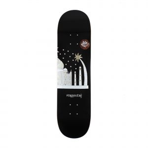 photo de la planche de skateboard magenta night one off