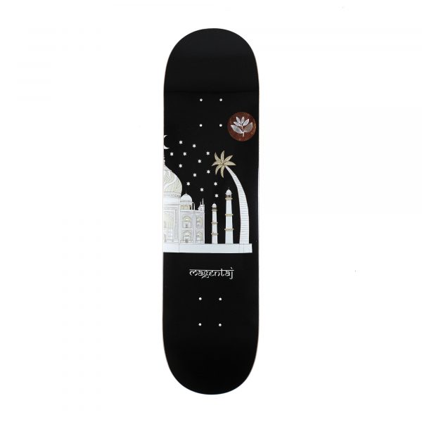 NIGHT ONE OFF BOARD photo de la planche de skateboard magenta night one off
