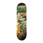 photo de la planche de skateboard magenta soy panda museum
