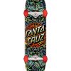 Image de la planche de skate complète santa cruz obscure dot mini 7.75