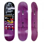 photo de la planche de skateboard nick boserio the machine