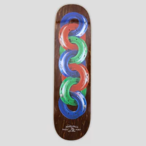 photo de la planche de skateboard passport hand reels pall