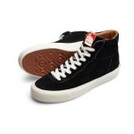 photo des chaussures de skateboard last resort ab vm001 hi black white