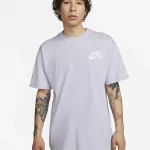Image du t-shirt nike sb skate logo en couleur violet oxygene