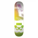 photo de la planche de skateboard cleaver memel green