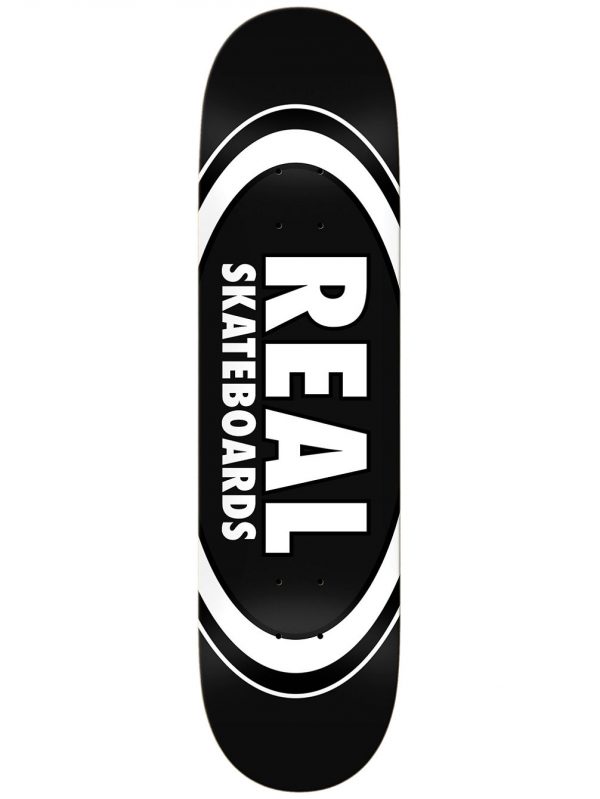 photo de la planche de skateboard real team ovals 8.25