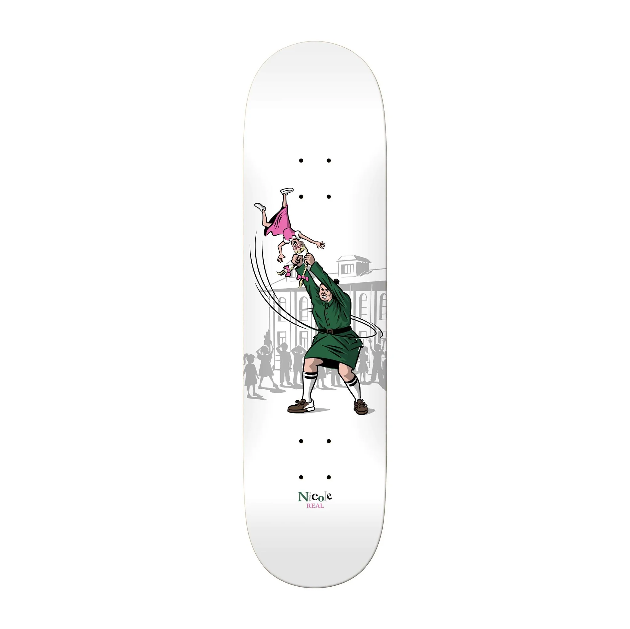 Planche de skateboard vierge naturelle Orignal Old School 10 x 33 avec  poignée