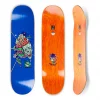 photo de la planche de skateboard polar oskar the mask blue
