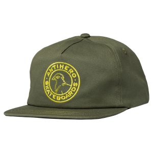 photo de la casquette antihero round pigeon sage