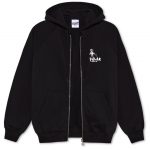 Image du sweat polar default zip hoodie reaper noir