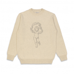 Image du pull the loose company angel knit grey