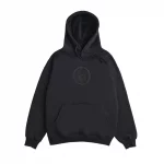 photo du hoodie de skateboard rave r logo black