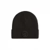 RLOGObeanieblack_0 photo du bonnet Rave skateboards R beanie black