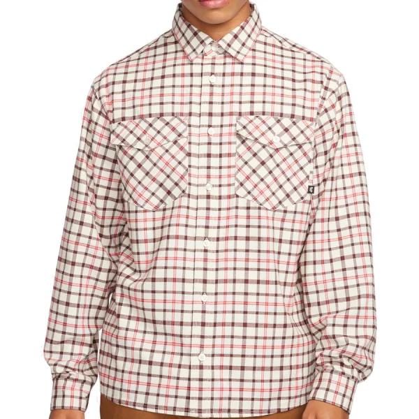 NikeSBFlannelLong-SleeveWovenButton-UpCoconutMilk_LightBone_900x Photo de la chemise nike sb flannel coconut