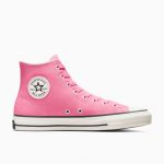 photo de la chaussure de skateboard converse cons ctas pro hi suede pink