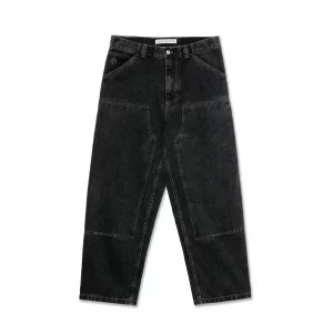 photo du jean polar big boy work pant knee silver black