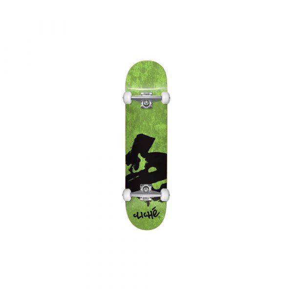 cliché-skateboard-europe-greenblack-8125 photo de la planche de skateboard cliche europe 8.125