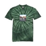 Image du t-shirt mundo tye die de limosine en vert forêt