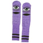 Image des chaussettes toy machine esct eye heather purple