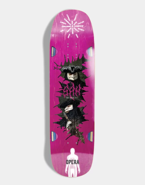 photo de la planche de skateboard opera beckett watching