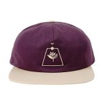 Image de la casquette odyssey snapback purple de magenta skateboard