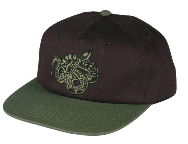 PP.HAT.COILED.WC.GC photo de la casquette passport workers coiled military green