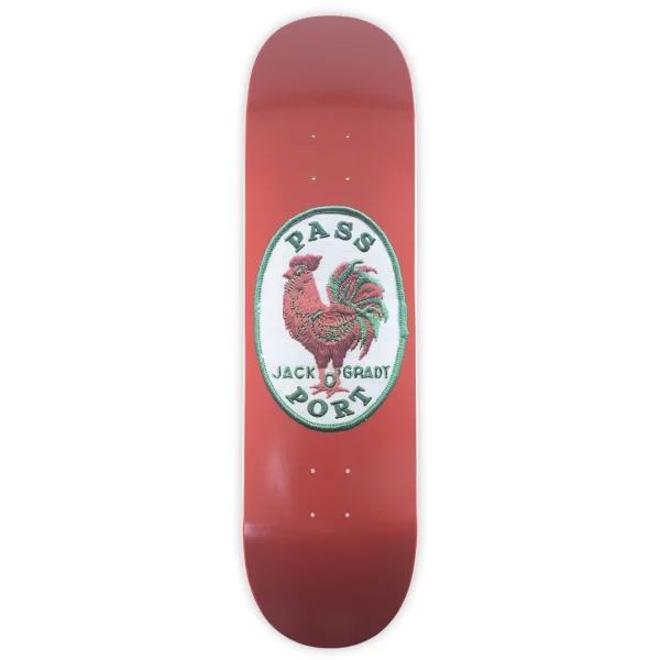 Photo de la planche de skateboard passport patch jack