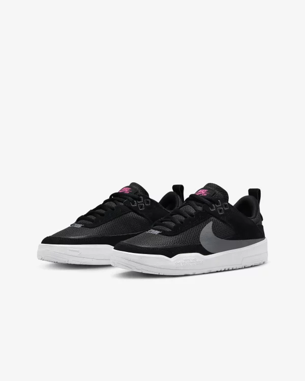 Image de la chaussure de skate pour enfant nike sb day one black cool grey anthracite