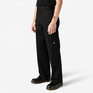 Image du pantalon dickies work pant double knee loose fit noir