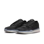 photo de la chaussure de skateboard nike sb ps8 black black