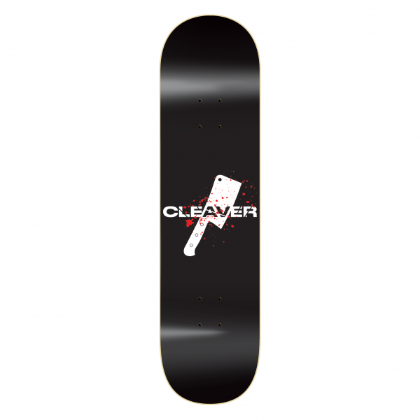 Image de la planche "movie" black de cleaver skateboard