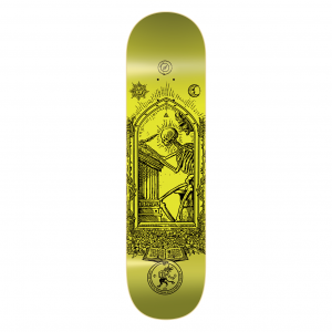 Image de la planche de skate board cleaver yaia neon